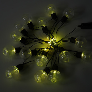 RGB <span class=keywords><strong>LED</strong></span> đầy màu sắc ánh sáng chuỗi không thấm nước IP65 điều khiển từ xa ứng dụng trong nhà/ngoài trời marquee Đèn trang trí 15m cho sân - Product Image 4