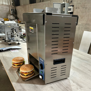 Machine à hamburgers verticale électrique portable en acier inoxydable haute productivité pour fabricants d'équipements de cuisine - Product Image 3