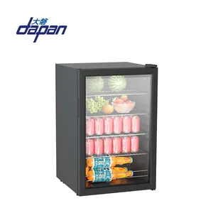 ตู้เย็นขนาดเล็กพร้อมตู้เย็นกระจก + อุปกรณ์ทำความเย็นซูเปอร์มาร์เก็ต