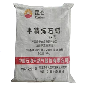 Fabrication chinoise fournir de la cire brute entièrement raffinée 58/60 cire de bougie cire de paraffine 25kg pour la fabrication de bougies - Product Image 3