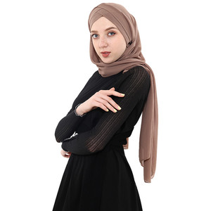 Haute Qualité Foulards Musulmans Perle <span class=keywords><strong>En</strong></span> <span class=keywords><strong>Mousseline</strong></span> <span class=keywords><strong>De</strong></span> <span class=keywords><strong>Soie</strong></span> <span class=keywords><strong>En</strong></span> Gros Étoles Hijab - Product Image 3