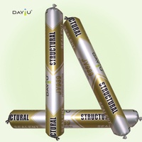 JY989 – Mastic silicone d'étanchéité extérieur résistant aux intempéries, adapté aux murs-rideaux et aux applications de liaison structurelle, développé pour les charges de chargeurlement.