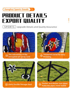 Set Originale JH Personalizzato per Lancio dell'Ascia con <span class=keywords><strong>Bersaglio</strong></span> in Acciaio per Uso Interno ed Esterno - Product Image 4