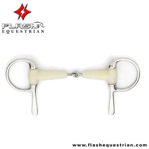 Fintack medio mejilla hecho a medida, broca de aluminio de acero inoxidable, relleno suave, anillo suelto de acero inoxidable, broca de plata alemana - Product Image 5