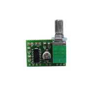 Carte amplificateur numérique PAM8403 Mini 5V avec contrôle du volume, alimentation USB, module d'alimentation audio de classe D pour enceintes portables