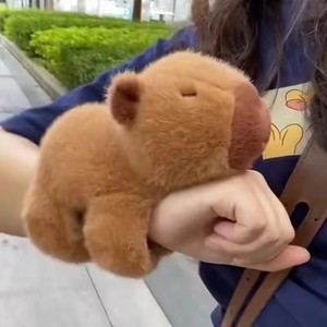 ของเล่น capibara นุ่มน่ารัก HY2 capybara วงมือของเล่น capybara Plush slap Circle Capybara - Product Image 3