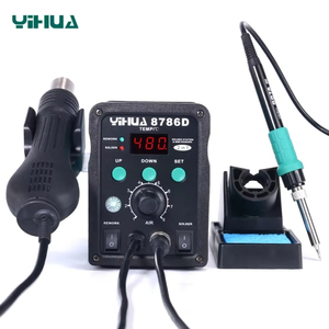 YIHUA <span class=keywords><strong>8786D</strong></span> Fer à souder à Air chaud Station de soudage DIY Station de reprise numérique Réparation de téléphone BGA SMD Outil de soudure Station de soudage - Product Image 3