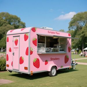 Remolque de Comida Personalizado 2025, Equipo de Parrilla Personalizado, Camioneta de Cocina Móvil Rápida para Tacos, Remolque de Concesión de BBQ - Product Image 6