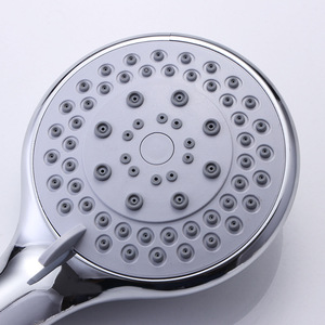 Cabezal de Ducha Redondo Cromado Ajustable para Baño - Product Image 1
