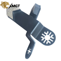 Lame de meulage diamantée oscillante en forme d'étoile XMGT pour outils multifonctions avec segment à flèche unique pour le travail des bords et des coins