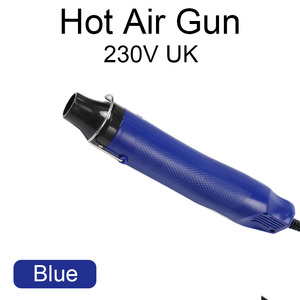 Pistola <span class=keywords><strong>de</strong></span> Aire Caliente JIETIAN Eléctrica <span class=keywords><strong>de</strong></span> 230V con Enchufe Azul para Reino Unido, <span class=keywords><strong>de</strong></span> Acero y Plástico, 300W, Garantía <span class=keywords><strong>de</strong></span> 3 Años, Herramienta <span class=keywords><strong>de</strong></span> Calentamiento Manual y Duradera para Bricolaje y Velas - Product Image 2