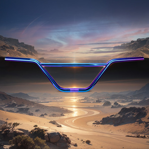 Funsea <span class=keywords><strong>Chromoly</strong></span> # Tay lái xe đạp 4130 Jet Fuel Cycling Zeus2 OS BMX/Snowscooter/MTB dành cho xe đạp Cruiser, biểu diễn Wheelie - Product Image 2