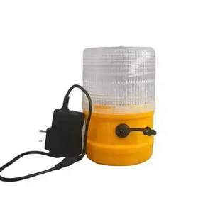 Barrera de Tráfico Magnética Fija con Luz de Advertencia LED Estroboscópica - Product Image 5