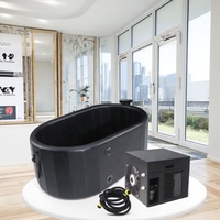 0.5HP 220V 50HZ Water Chille Ozone Cycle Utiliser Refroidisseur plongeant froid refroidi à l'eau avec filtre