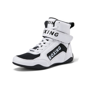 Chaussures de boxe montantes à lacets en mesh légères pour hommes – Entraînement - Product Image 3