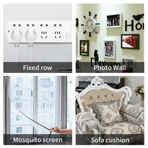 All'ingrosso Ultra-sottile doppio lato forte gancio adesivo e nastro per ufficio casa tessile toppa multiuso per ufficio - Product Image 6