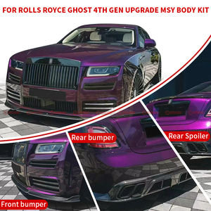 Upgrade to MSY Style Fiberglass+Carbon Fiber Body <b>Kit</b> for <b>Rolls</b> Royce Ghost 4nd Generation Front Rear Bumper Exhaust Tips Parts - Product Image 4