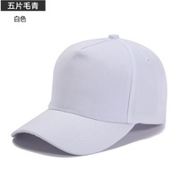 Casquette de baseball structurée en coton à 5 panneaux avec logo brodé 3D personnalisé, couleur unie, réglable, respirante, imperméable, vintage, sportive, OEM