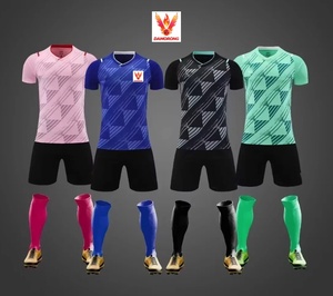 Camiseta de Fútbol para Hombre de Alta Calidad, Diseño Retro, 100% Poliéster, Transpirable, de Secado Rápido, Manga Corta, Transferencia Térmica - Product Image 1