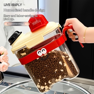 New Arrival Cartoon Plastic Food Storage Container Sealed Moisture-Proof Grain Storage Box - Product Image 3