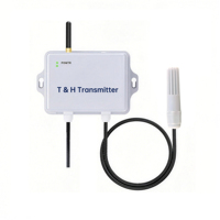 Capteur de température et d'humidité mural industriel RS485 Modbus RTU WiFi LoRaWAN sans écran, transmetteur pour HVAC