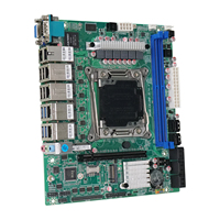 BKHD 핫 레이드 스토리지 서버 C612 NAS 마더보드 LGA2011-3 인텔 제온 E5 V3/V4 6 LAN ECC RAM PCIeX16 방화벽 라우터 X99