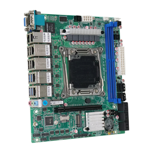 Bkhd Hot RAID lưu trữ máy chủ C612 NAS Bo mạch chủ LGA2011-3 <span class=keywords><strong>Intel</strong></span> <span class=keywords><strong>Xeon</strong></span> <span class=keywords><strong>E5</strong></span> V3/V4 6 Lan ECC RAM pciex16 tường lửa Router X99 - Product Image 2