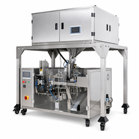 Machine d'emballage automatique de sachets préformés pour granulés, machine d'emballage de sachets Doypack à fermeture éclair pour noix, graines, céréales, aliments pour animaux de compagnie