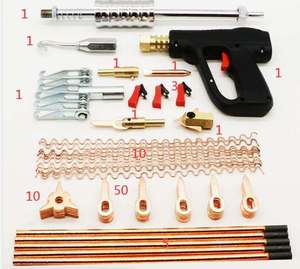 Kit d'extraction de bosses, 86 pièces, outils de réparation de carrosserie de voiture, électrodes de soudage par points, pistolet de soudage - Product Image 4