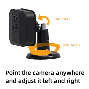 Telecamera interna esterna staffa di montaggio a parete protettiva 360 regolabile accessori della telecamera di sicurezza staffa per lampeggiare - Product Image 5