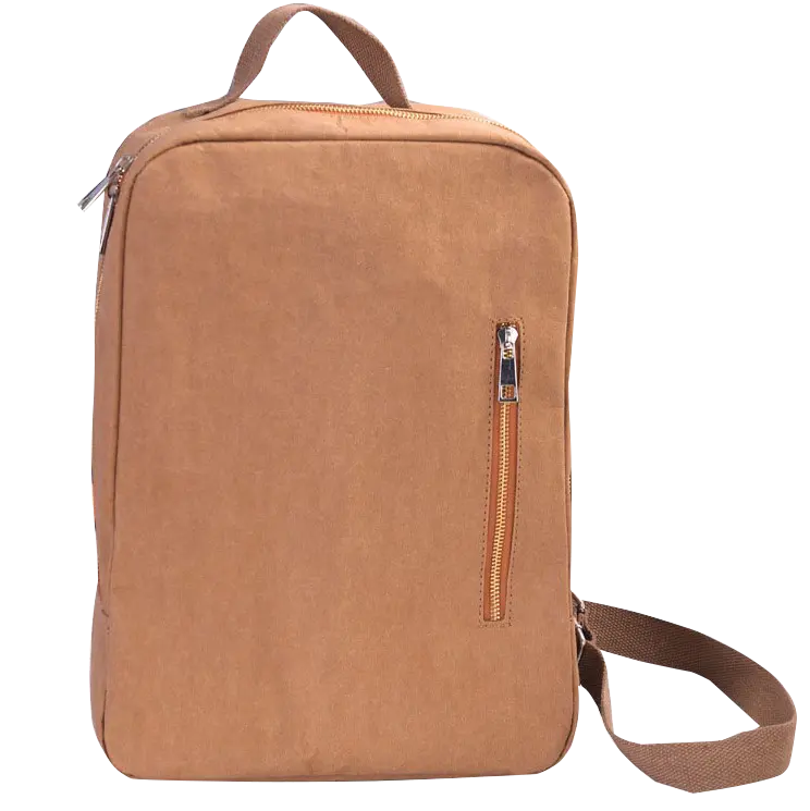 Eco custom grown paper durable washable laptop bag backpack for 14"