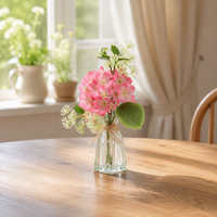 Fleurs artificielles réalistes et pots de fleurs décoratifs – Légères, toucher naturel, pour usage extérieur/intérieur, vente en gros