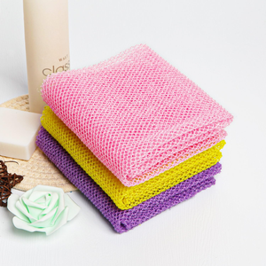 Long Strip African <b>Bath</b> Net Nylon Body Back <b>Scrubber</b> Flexible Exfoliating Shower Washcloth - Product Image 3