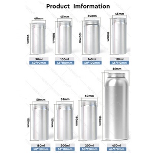 Customized logo Printing Aluminum Round Package <b>Container</b> Tin Can Box for Medicine Metal <b>Container</b> Tin Jar for <b>Pills</b> - Product Image 3