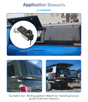 Loquet à bouton-poussoir pour panneau électrique de camping-car, loquet à levier de compression pour porte, serrure de meuble de camping-car, fournisseur