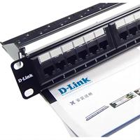 Panel Patch 19 "tahan lama 24 Port 1u 19 inci Panel Patch jaringan UTP Cat6 Cat5e Lan Panel Patch