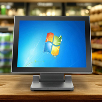 Cantine cadre à angle droit écran tactile POS jusqu'à personnalisé POS Machine système de vente au détail PC