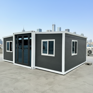 Kit de Estructura de Panel Sándwich para Casa Contenedor Plegable Transpirable de 20 pies/40 pies, Prefabricada para Exteriores, Estilo Moderno de Mediados de Siglo, Grosor Estándar, 1 Año de Garantía - Product Image 4