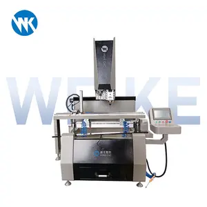 WEIKE CNC alüminyum/upvc/pvc otomatik pencere ve kapı profili CNC kapı kilidi delik delme freze kesme makinesi yeni ürün