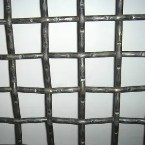 Heavy Duty Crimped Wire Mesh/Stainless Steel Framed Crimped Wire Mesh/Crimped Metal Decorating Wire Mesh