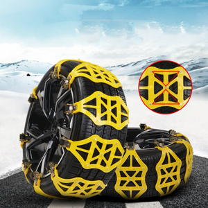 Neumático de automóvil Cadena antideslizante <span class=keywords><strong>Clavos</strong></span> de acero Cadena de <span class=keywords><strong>nieve</strong></span> Invierno Todoterreno Cadena de <span class=keywords><strong>rueda</strong></span> simple de emergencia portátil - Product Image 2