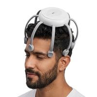 Masseur de tête électrique YLS Octopus, stimulateur de cuir chevelu entièrement automatique à 8 bras, relaxant, anti-stress, appareil de massage des tissus profonds
