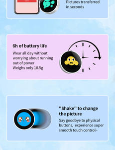 Joyas Electrónicas de Moda que Transforman la Creatividad en Arte Vestible, Ultrafinas de 10 mm, Compatibles con <span class=keywords><strong>GIF</strong></span>/NFT/Marquee - Product Image 3