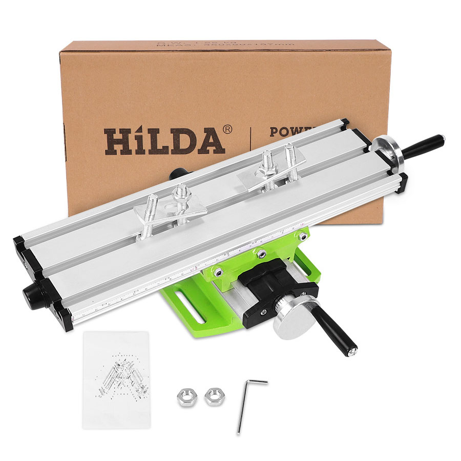 Заводская миниатюрная составная скамейка, сверлильный скользящий стол, Рабочий стол для фрезерования, сверлильный станок, сверлильный стенд