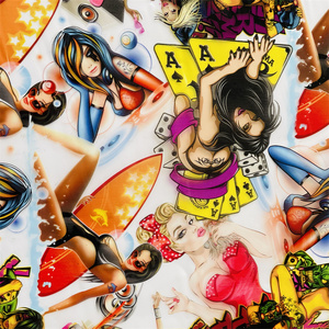 0.5M Wide Sexy Girly Design <strong>Hydrographics</strong> Water Transfer Printing <strong>Film</strong> for Plastic &amp; Cups Shop with Girly Patterns - Product Image 3