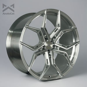 Roue forgée 6061 T6 de 18 à 24 pouces, polie, 22X10 24X12 20X10 <span class=keywords><strong>Ete</strong></span> 5x112 5x114.3 5x120 24X16, roue forgée pour AUDI R8 Tesla BMW - Product Image 3