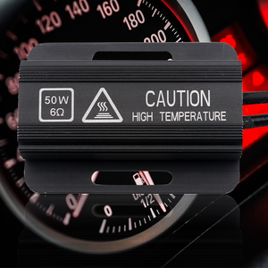 50W 6Ohm 8Ohm <span class=keywords><strong>LED</strong></span> Résistance De Charge Fix Hyper Clignotant Clignotant Canbus Erreur Avertissement Annuleur - Product Image 3