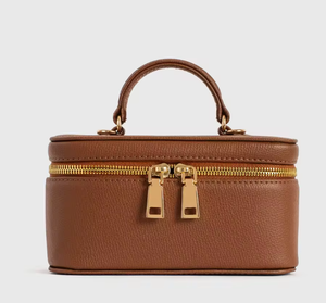 Ladies' luggage PU leather structure crossbody bag premium top <b>handle</b> ladies' <b>handbag</b> certified factory - Product Image 4