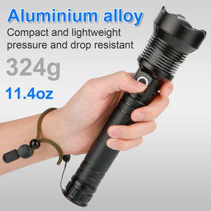 Mạnh mẽ lumens cao không thấm nước cắm trại ngoài trời ngọn đuốc chiến thuật ánh sáng đèn flash LED USB Sạc đèn pin - Product Image 6