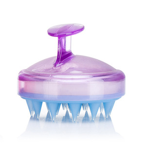 Private Logo Custom Label Hair <b>Shampoo</b> Brush Scalp Care Hair Brush with Soft Silicone Scalp Massager - Product Image 6